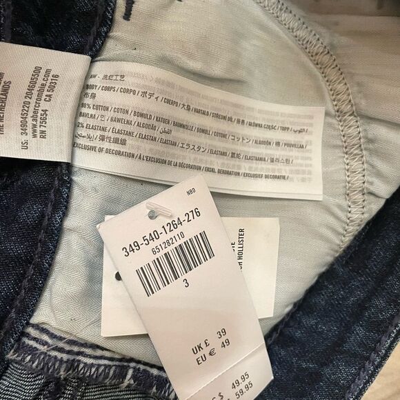 NWT Hollister mom shorts size 3 - Picture 4 of 4